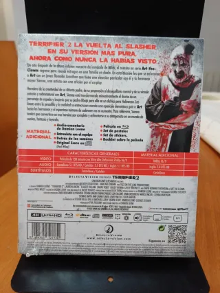 Terrifier 2 4K UHD Edición Coleccionista