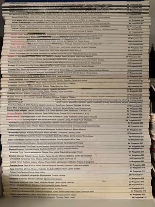 Lote revistas Arquitectura Viva AV variado