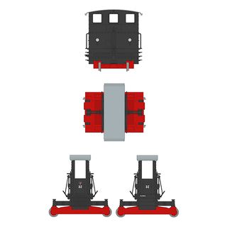 Maqueta locomotora Breuer IV Rail Shunter AK 1/35