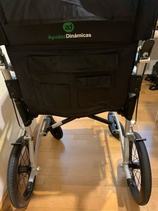Silla de ruedas aluminio