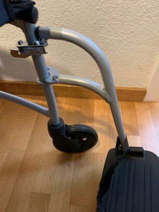 Silla de ruedas aluminio