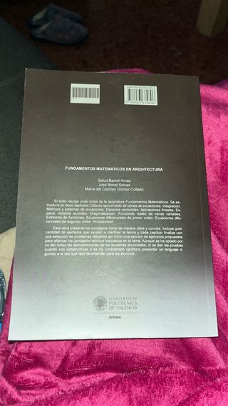 FUNDAMENTOS MATEMÁTICOS EN ARQUITECTURA (Académ...