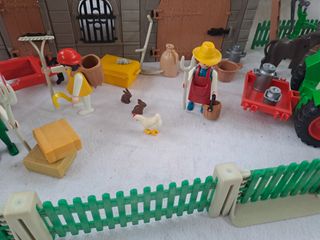 playmobil grande fattoria con trattore