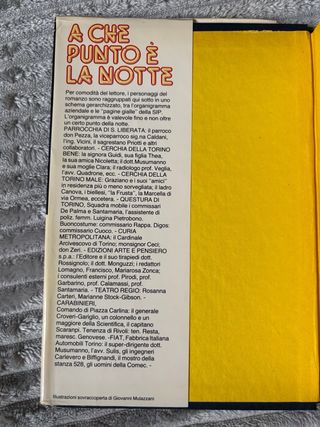 Libro: “A che punto é la notte”