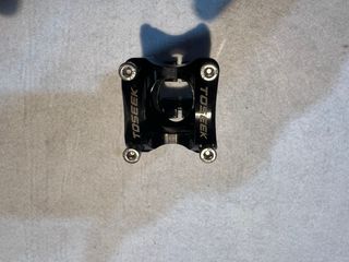 Potencia Toseek 31.8mm 0º 30mm Negro