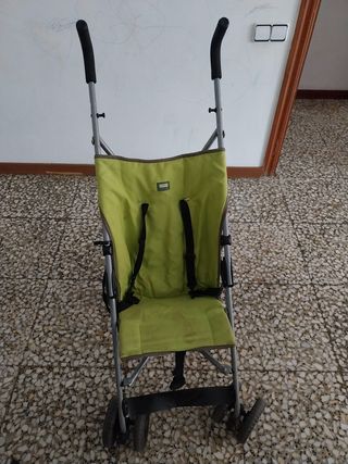 Silla de paseo ligera verde