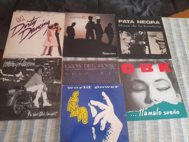 Vinilos Varios:  Whitney Houston, OBk etc