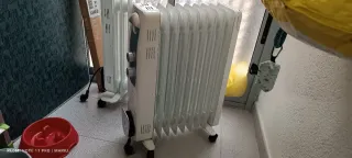 2 Radiadores de Aceite Blancos