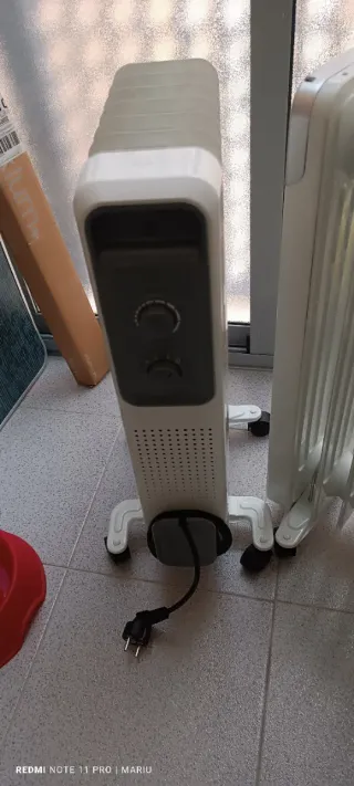 2 Radiadores de Aceite Blancos