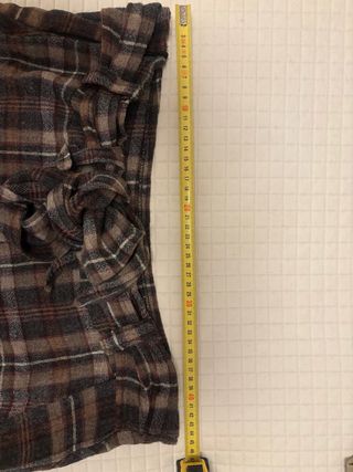 Falda midi Zara cuadros