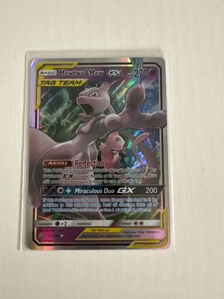 Carta Pokémon Mewtwo & Mew GX 71/236