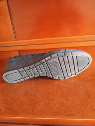 Zapatos Yameiji azules mujer