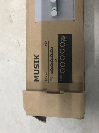 Aplique sin cable plateadas