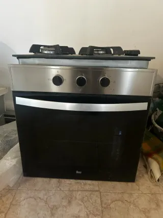 Cocina Gas Horno Eléctrico Teka