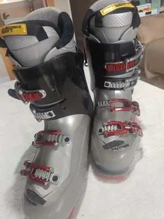 Botas de esquí Salomon gris