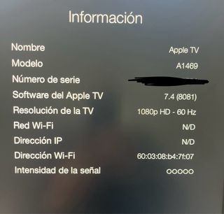 Apple TV 3ª Gen + Mando