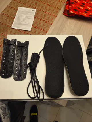 Anfibi Pelle Soldini Neri