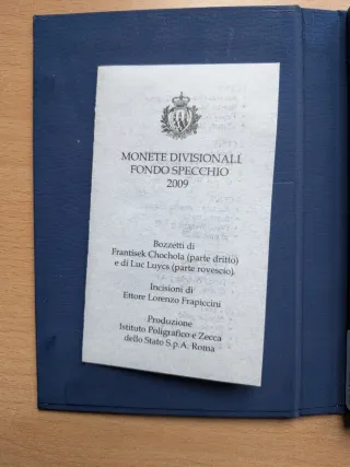 Cartera San Marino 2009 Prof