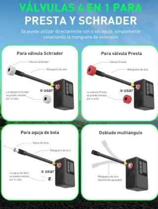 Mini Bomba Aire Eléctrica Portátil 120psi