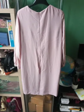 Elegante vestito donna rosa