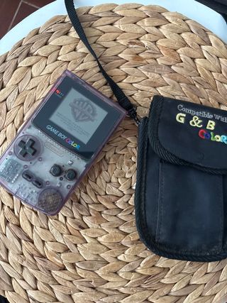 Game Boy Color Morado Transparente