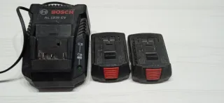 Cargador Bosch AL 1820 CV + 2 Baterías