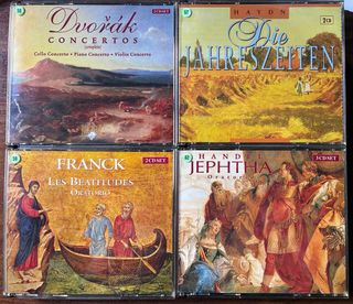 Cajas dobles de CDs de Música Clasica de Brilliant