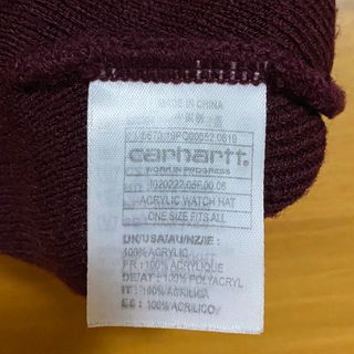 Carhartt Berretto Invernale Cappello Viola Porpora