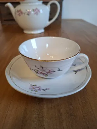 Servizio da tè vintage in porcellana