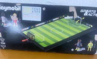Futbolín Playmobil