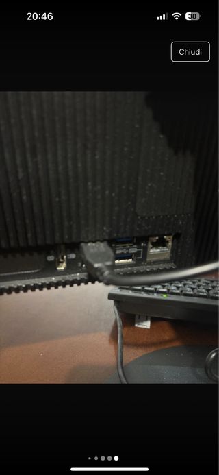 Computer fisso lenovo all in one touch ,24 pollici