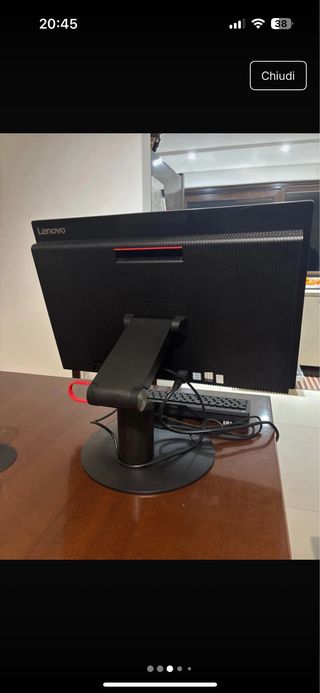 Computer fisso lenovo all in one touch ,24 pollici