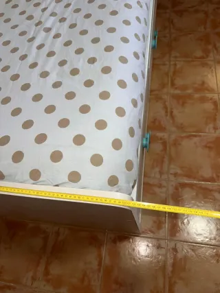 Cama nido 90*200 con cajones y colchones