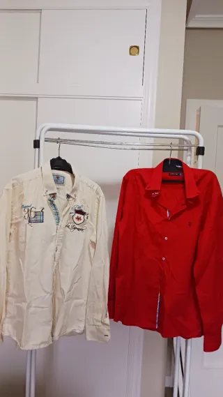 Chaqueta estampada y deportiva azul Talla L