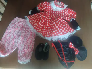 Costume Minnie Mouse bambina