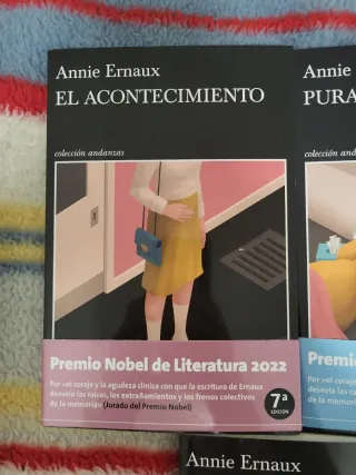Pack 3 libros Annie Ernaux