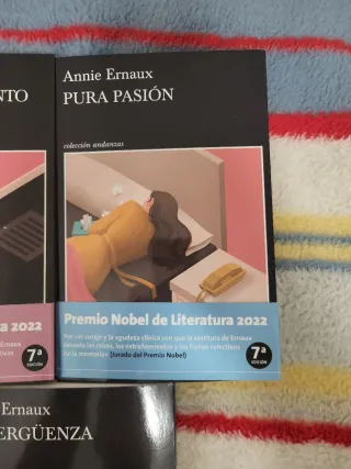 Pack 3 libros Annie Ernaux