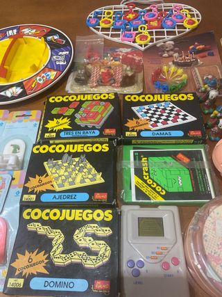 Lote cosas antiguas: Juguetes y complementos