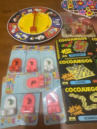 Lote cosas antiguas: Juguetes y complementos
