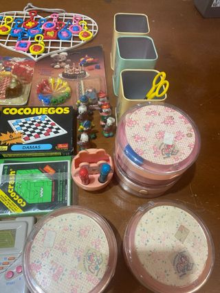 Lote cosas antiguas: Juguetes y complementos