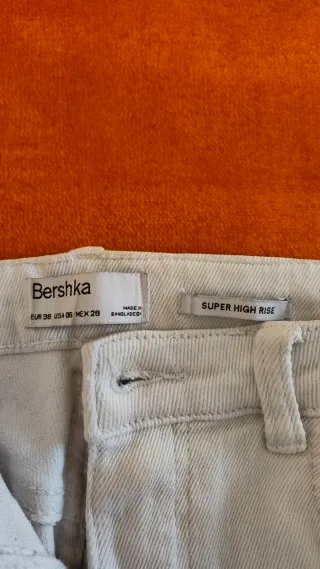 Pantalón vaquero blanco