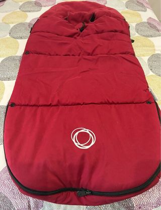 Bugaboo saco de silla color rojo