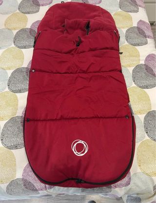 Bugaboo saco de silla color rojo