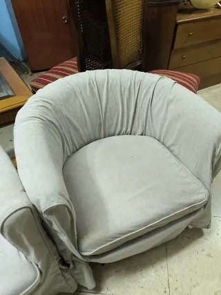 Dos sillones tipo Ikea