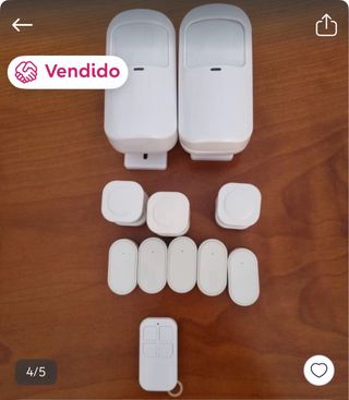 Sistema Alarma WiFi GSM Huella Dactilar
