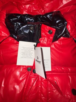 Giacca Moncler Rossa e Nera