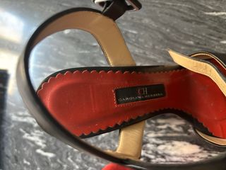 Sandalias Carolina Herrera Piel Seda