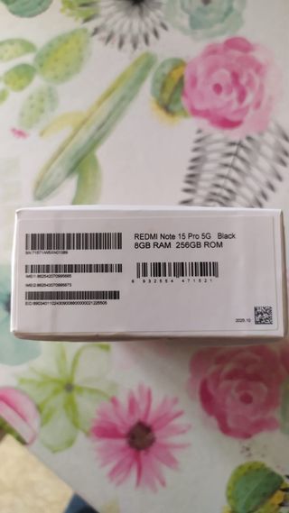 Xiaomi Redmi Note 15 Pro Negro