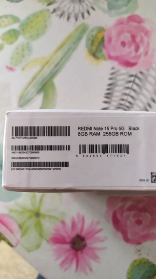 Xiaomi Redmi Note 15 Pro Negro