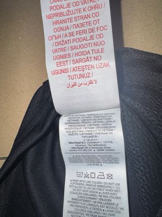 Maglia Nike Uomo Nera